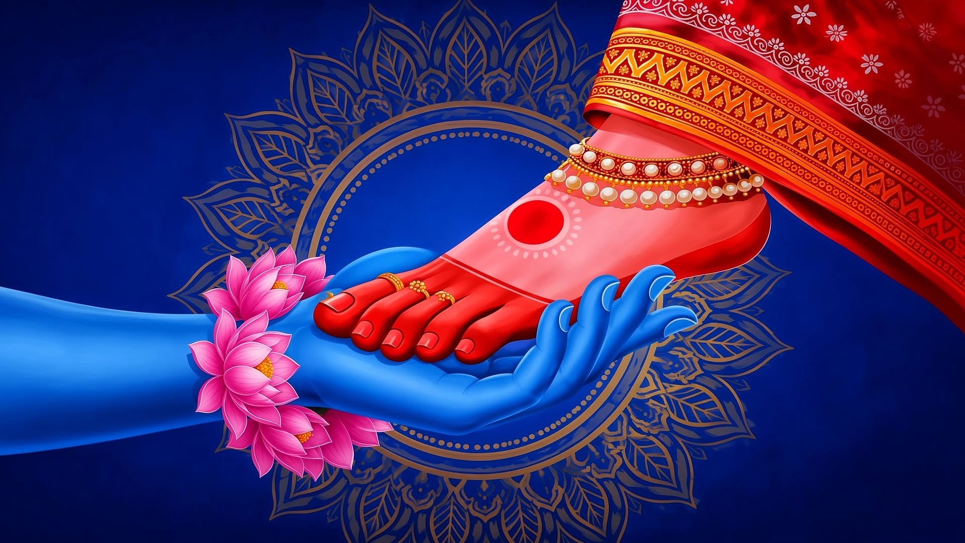 Radha Krishna Wall Decoration Posters | Radha Krishna Poster | Radha Krishna Wall Art #1