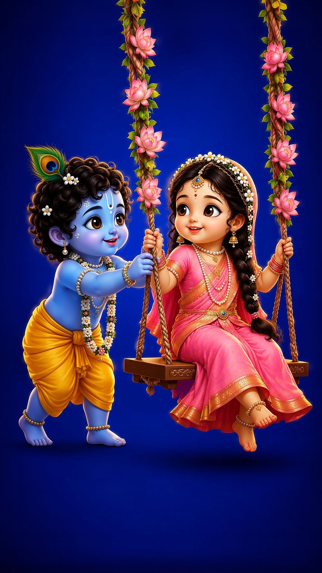 Radha Krishna Wall Decoration Posters | Radha Krishna Poster | Radha Krishna Wall Art #3