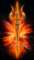 Mahadev Posters for Home/Wall Decoration Self adhesiv wallpaper | Meditation Room Decor #4