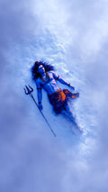 Mahadev Posters for Home/Wall Decoration Self adhesiv wallpaper | Meditation Room Decor #8