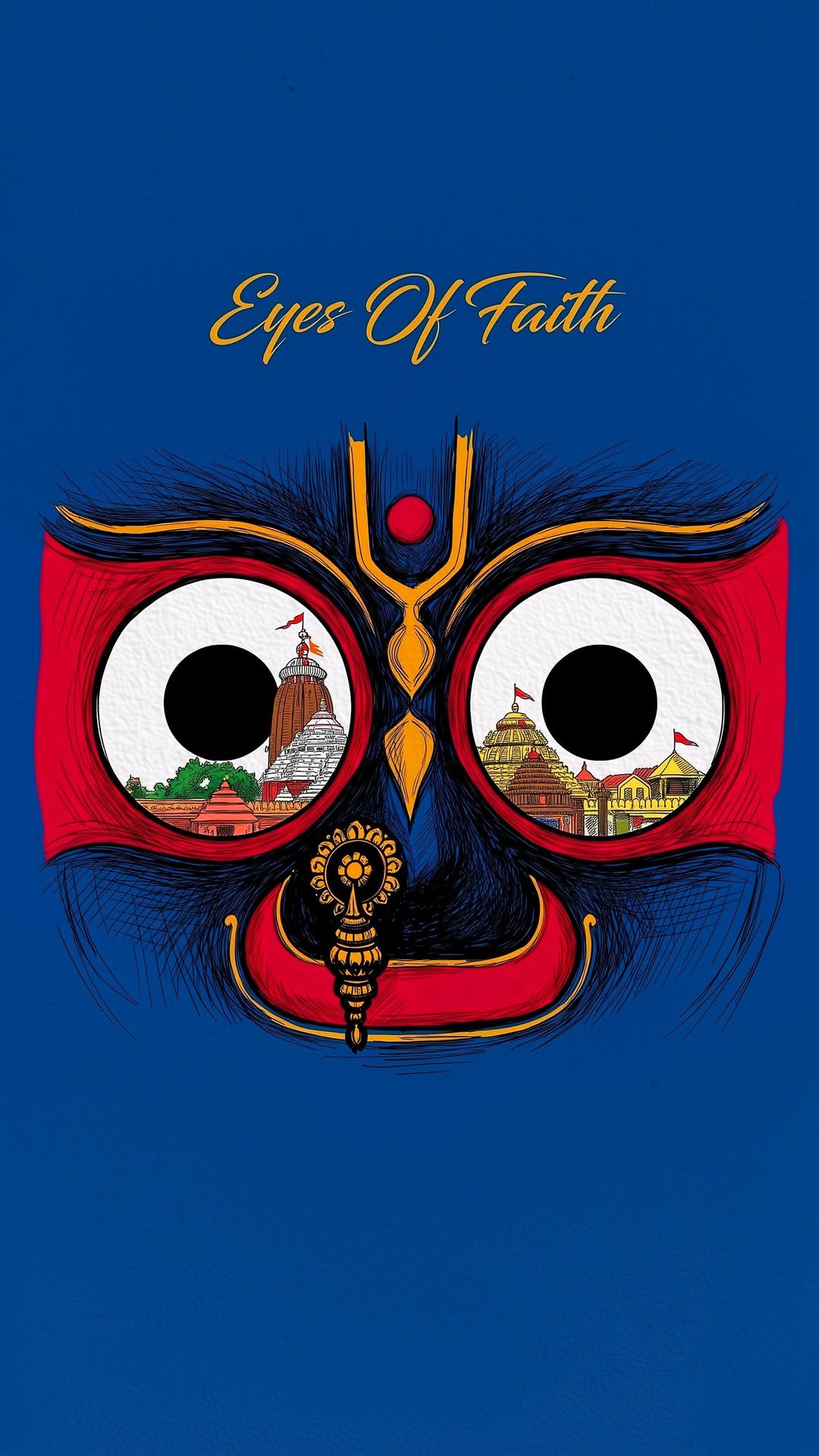 Jagannath Bhagwan Posters for Decoration | Lord Jagannath Poster | Jagannath Artwork #2