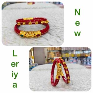 New Leriya Chudi – Red Elegant Green